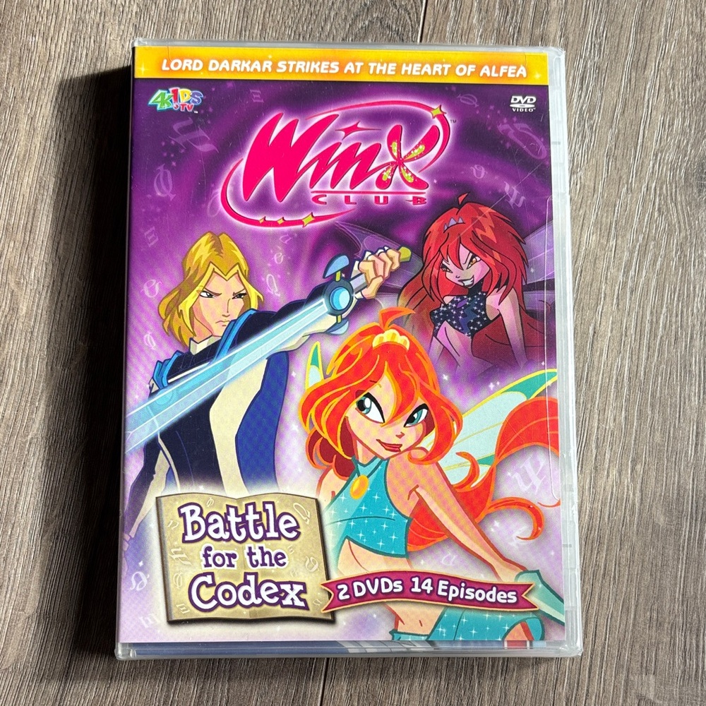 Winx Club Battle for the Codex Season 2, Vol. 2 DVD